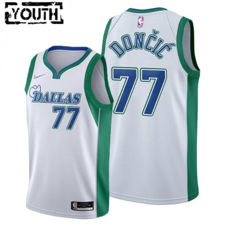 Maglia NBA Dallas Mavericks Luka Doncic 77 Nike 2021-22 City Edition Swingman - Bambino